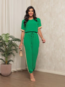 Conjunto Feminino Calça e Blusa Confortável com Elástico