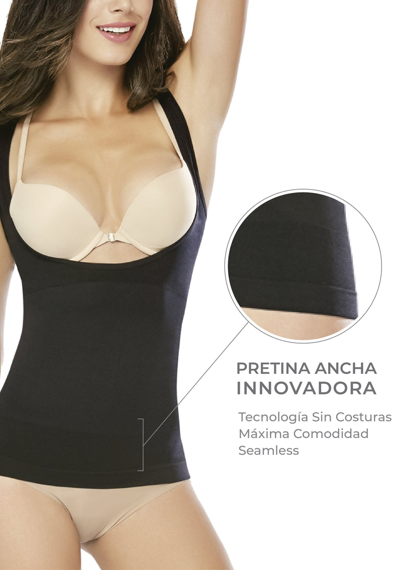 Top Reductor Bajo Busto | Sin Enrollarse