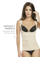 Top Reductor Bajo Busto | Sin Enrollarse