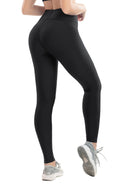 Calza Tipo Leggings Deportiva con FAJÓN Negra