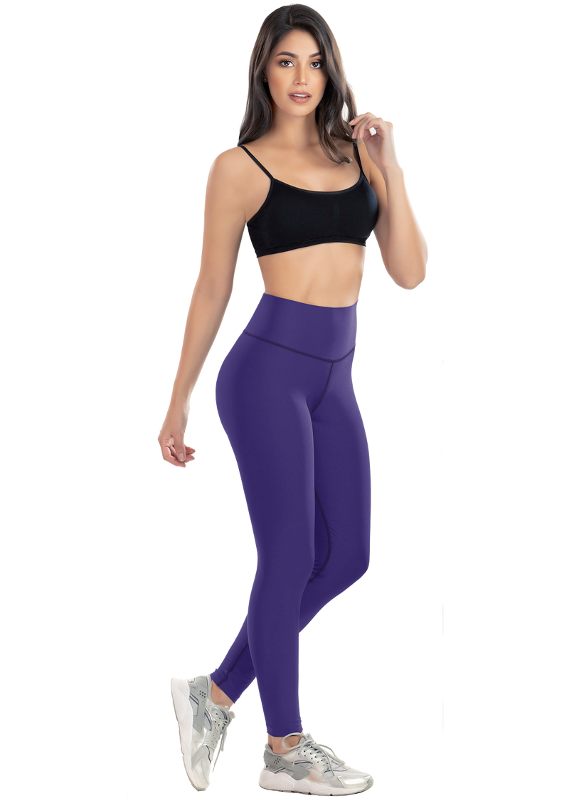 Leggings Deportivas con Fajón | Ajuste Perfecto y Estilo